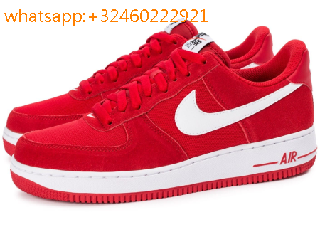 nike air force one rouge pour homme - www.transport-fangier.fr